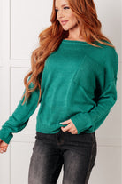 One Eleven North In Stitches Drop Shoulder Sweater Shirts & Tops