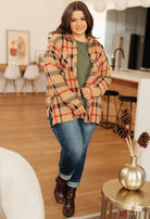 Andree by Unit Is It Really Oversized Plaid Flannel Button Up Tops