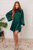 Jodifl Isn't It Lovely Poly Satin Butterfly Sleeve Dress Dresses