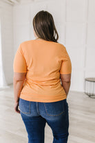 White Birch It Figures Scoop Neck Top Tops
