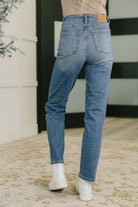 Judy Blue Izzie High Waist Straight Fit Womens