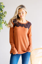 Heimish Falling Ember Knit Top
