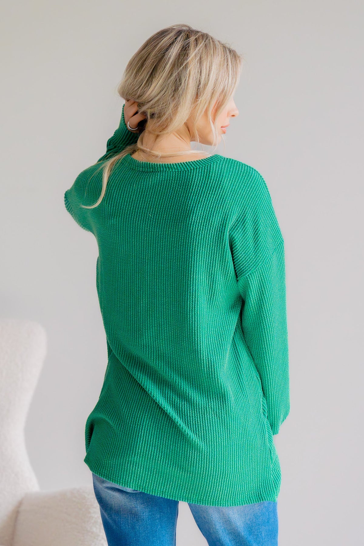 Heimish Merry & Bright Green Sweater