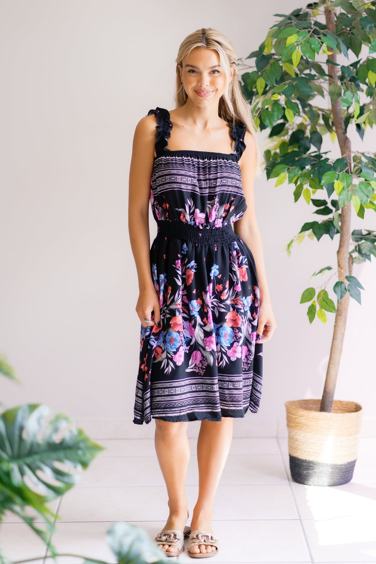White Birch Petal Perfect Dress