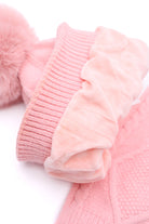 Jane Frost Beanie, Glove, and Scarf Set in Pink Accessories