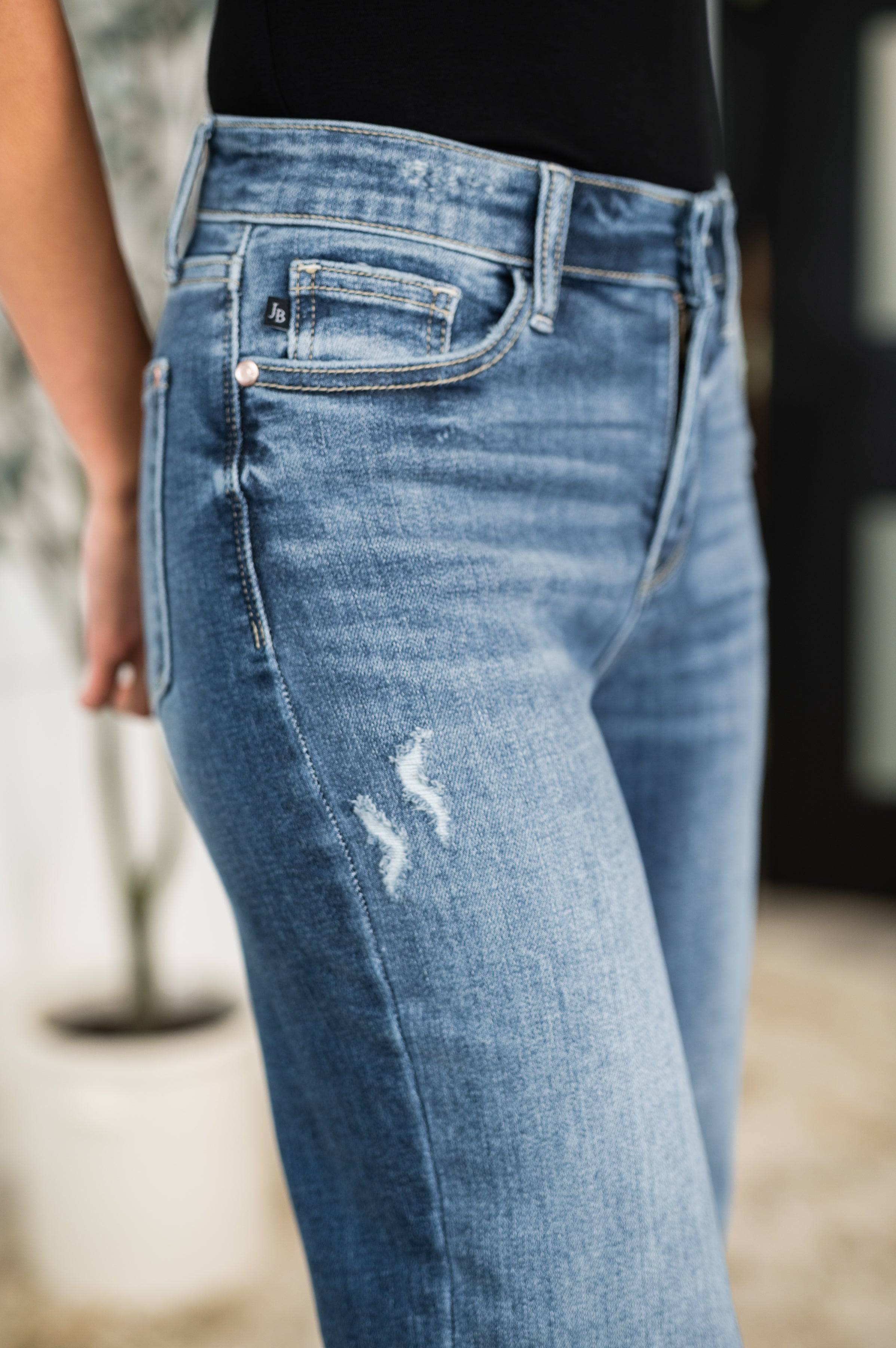 Judy Blue Julia High Rise 90's Straight Leg Jeans Womens
