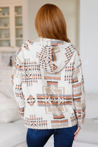 Sew In Love Just Going For It Aztec Hoodie Sweatshirts