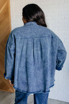 HEYSON Just In Case Mineral Wash Shacket Layers