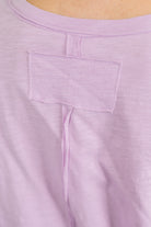 Dear Scarlett Just Like That Relaxed Heather Tee in Lilac Womens