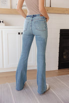 Judy Blue Kiana High Rise Heavy Destroy Flare Jeans Jeans