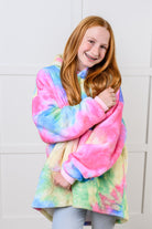 Kids Oversized Hoodie Blanket in Rainbow Sweatshirts & Hoodies