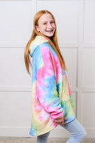 Kids Oversized Hoodie Blanket in Rainbow Sweatshirts & Hoodies