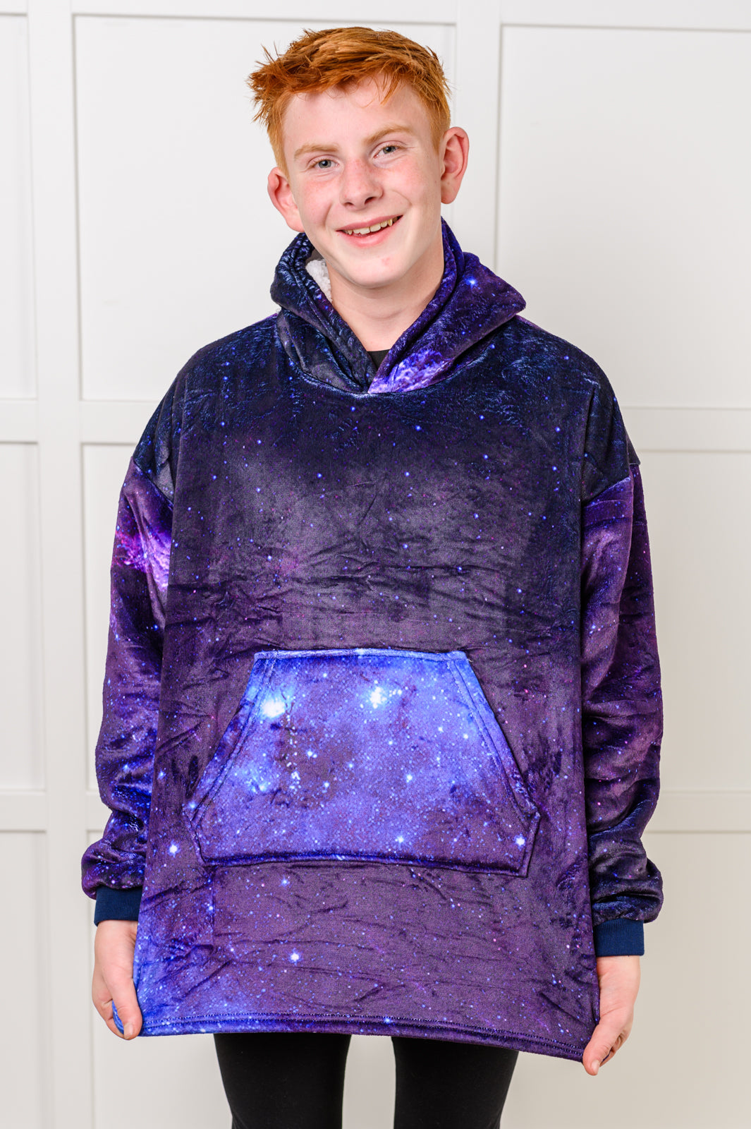 Kids Oversized Hoodie Blanket in Starry Sky Sweatshirts & Hoodies