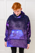 Kids Oversized Hoodie Blanket in Starry Sky Sweatshirts & Hoodies