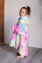 Kids Oversized Hoodie Blanket in Rainbow Sweatshirts & Hoodies