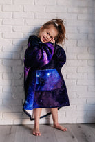 Kids Oversized Hoodie Blanket in Starry Sky Sweatshirts & Hoodies