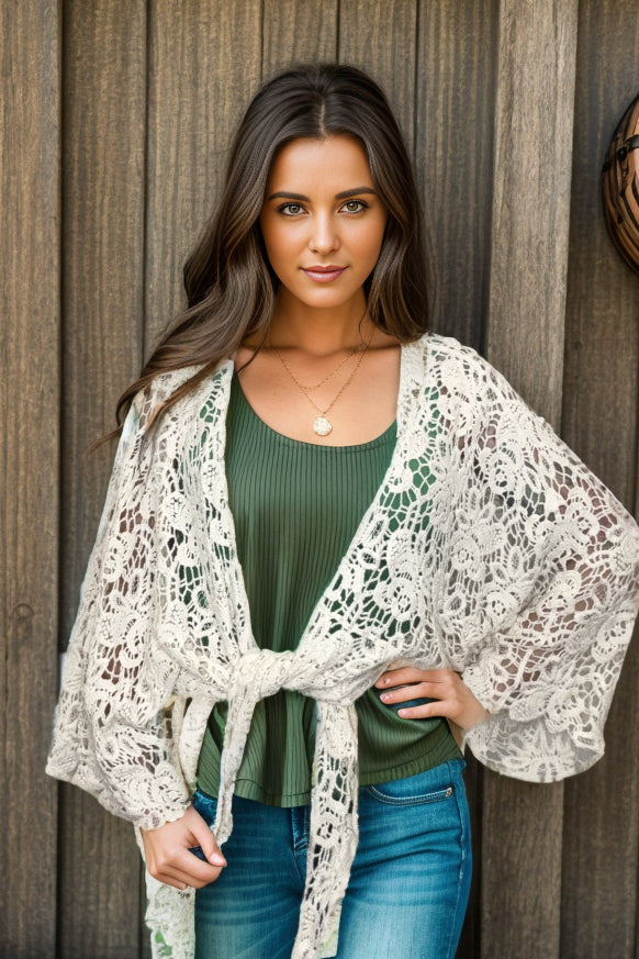 And The Why Laced To Perfection Kimono