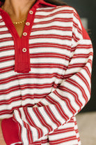 One Eleven North Least of Our Worries Long Sleeve Henley Womens