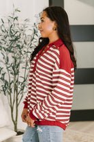 One Eleven North Least of Our Worries Long Sleeve Henley Womens