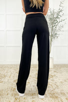 Rae Mode Leg Day Legends Straight Leg Bottoms in Black Womens