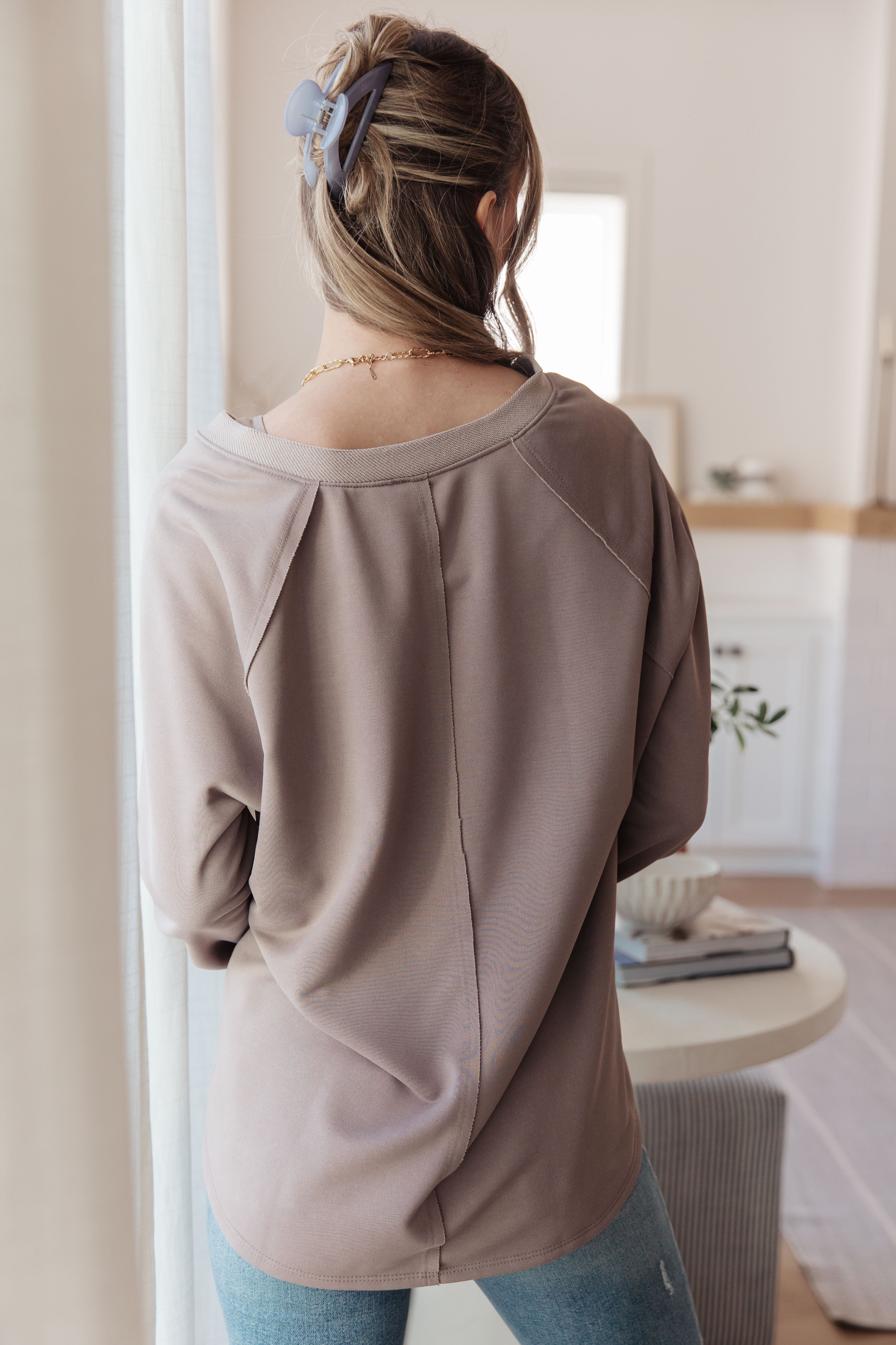 Sew in Love Less Conversation V-Neck Top Tops