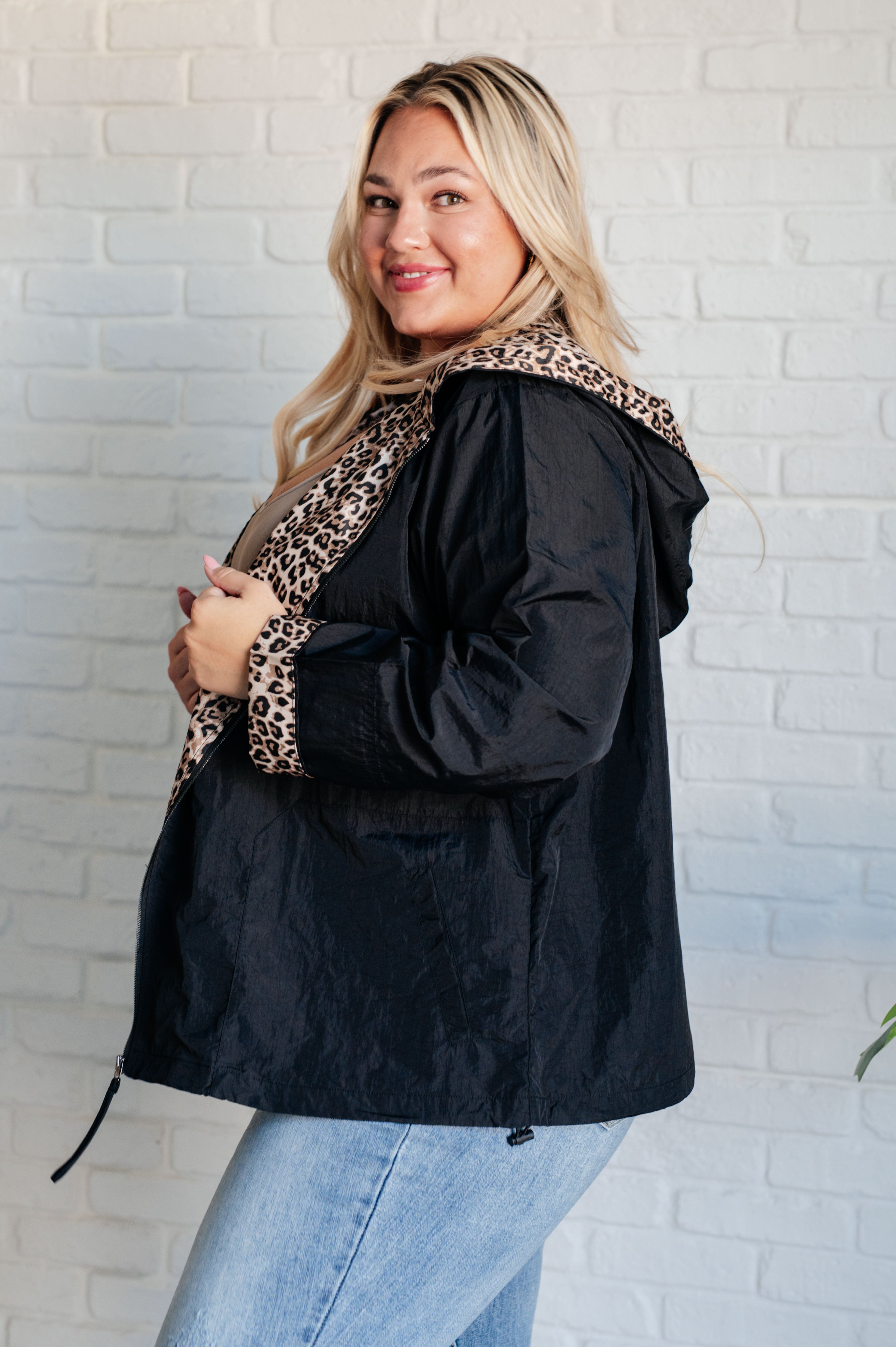 Jodifl Let's Get Wild Hooded Windbreaker – Ruby Idol Apparel