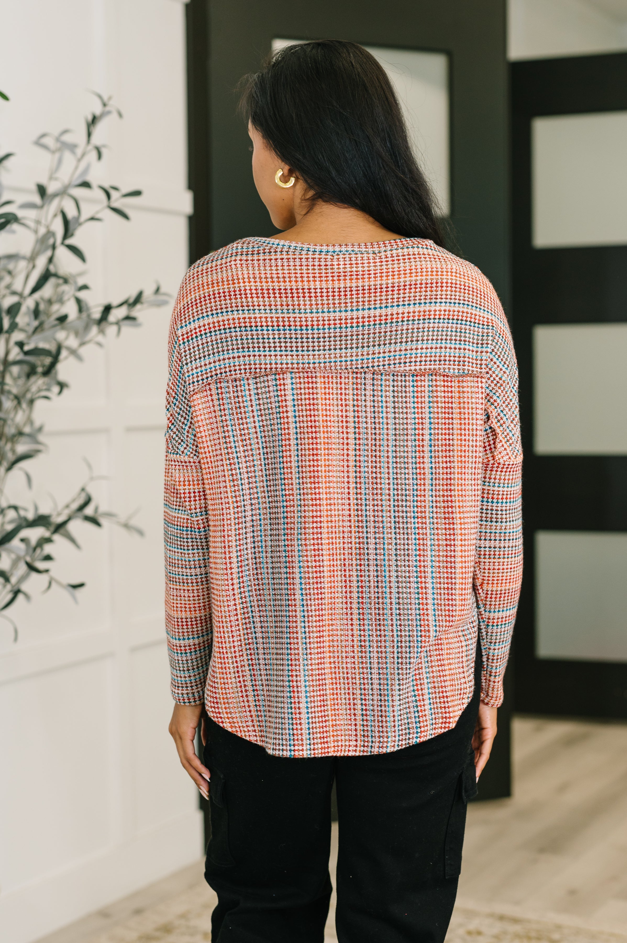 Haptics Life Like This Dolman Long Sleeve Top Womens