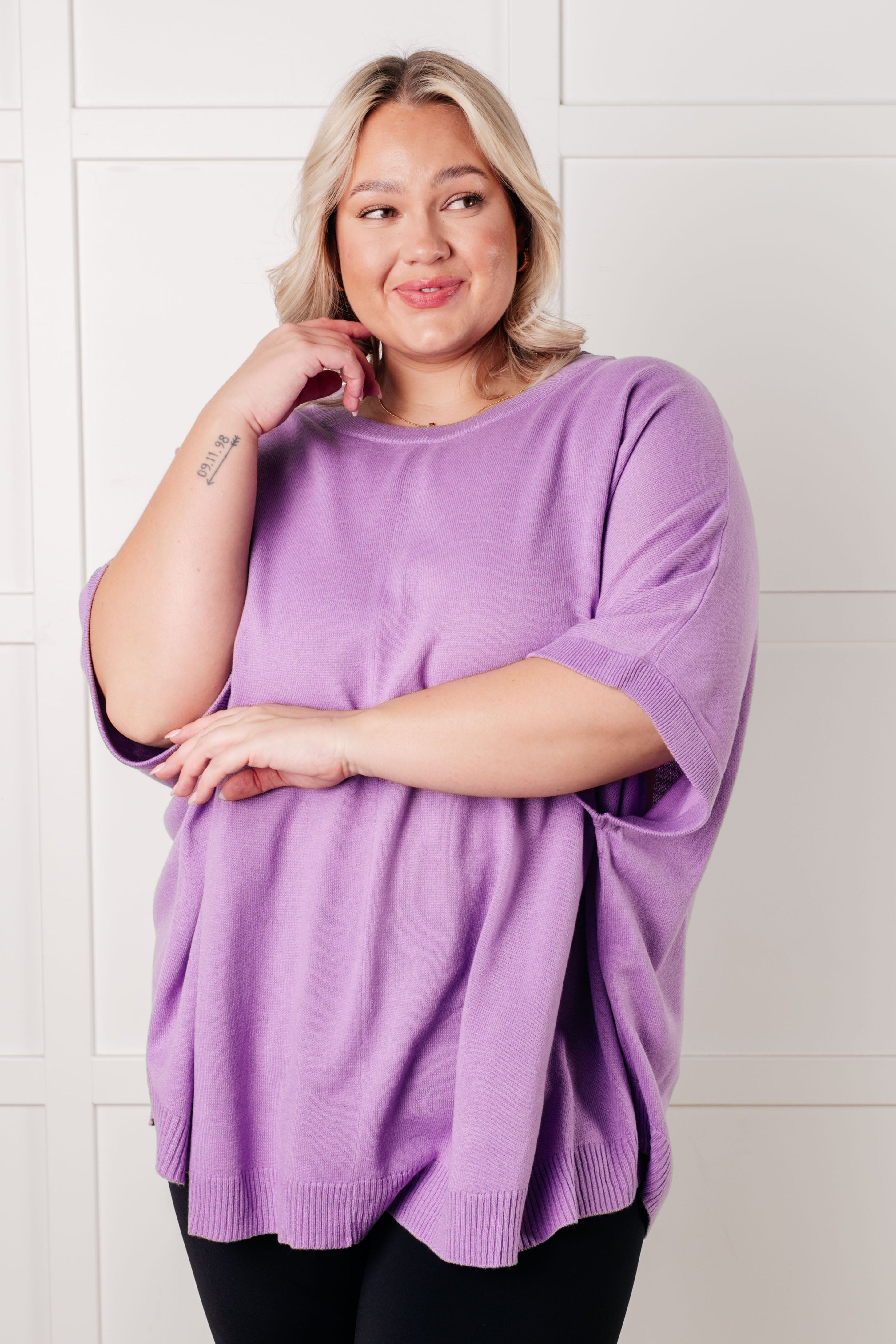 Andree By Unit Lilac Whisper Dolman Sleeve Top – Ruby Idol Apparel