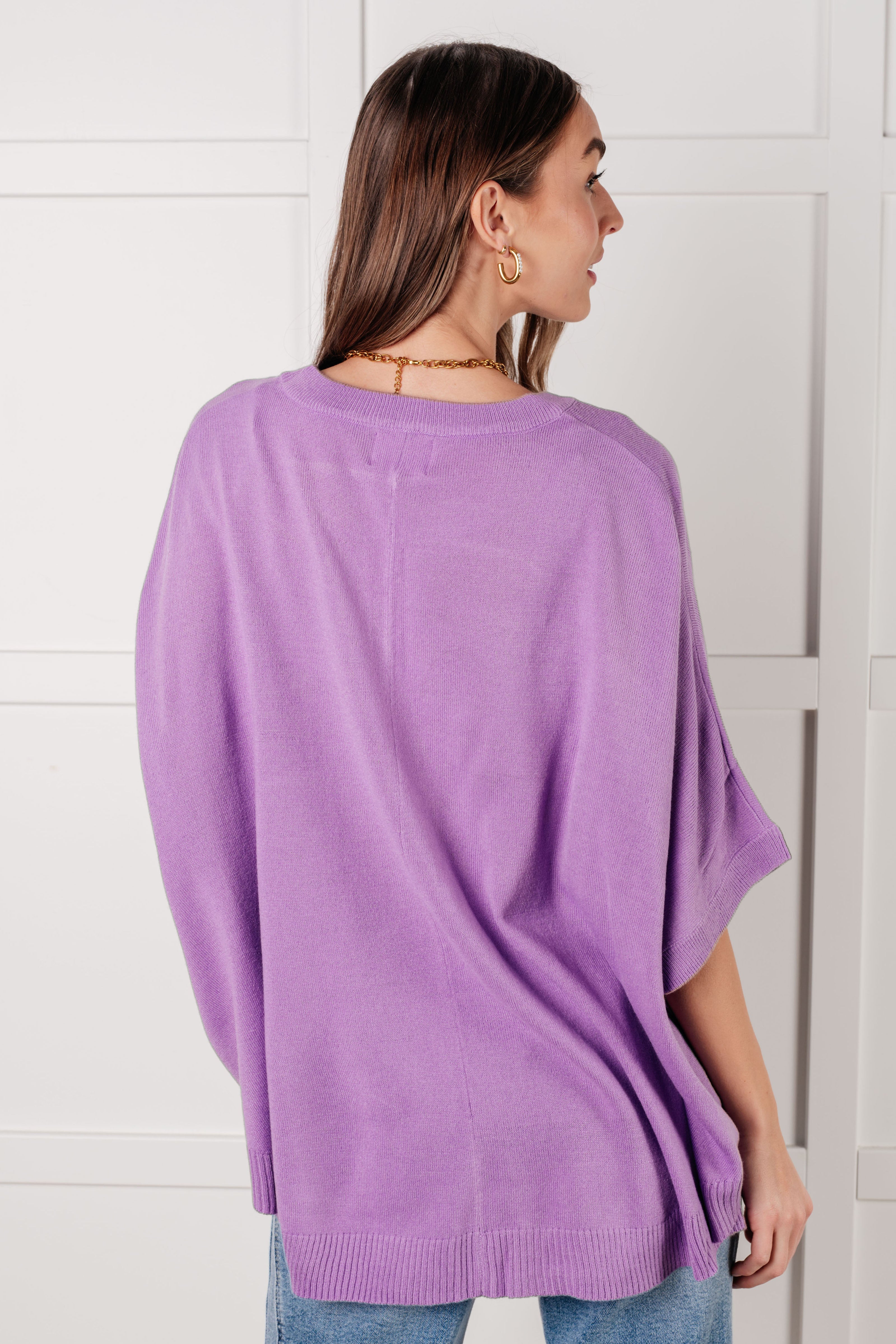 Andree By Unit Lilac Whisper Dolman Sleeve Top Tops