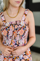 One Eleven North Live Your Best Life Floral Jumpsuit in Retro Floral Womens