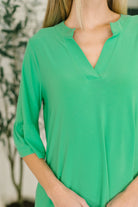 Lizzy Sunday Dress in Emerald Womens