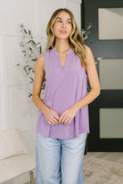 Dear Scarlett Lizzy Tank Top in Orchid Bloom Womens