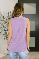 Dear Scarlett Lizzy Tank Top in Orchid Bloom Womens