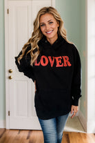 Lovergirl Black Long Sleeve Sweatshirt 2X Shirts