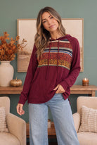 Favorite Hoodie in Burgundy