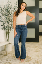 Mackenzie High Waist Flare with Vintage Pocket Womens