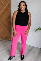 Dear Scarlett Magic Straight Pants in Hot Pink 3XL Ave Shops