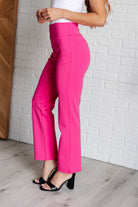 Dear Scarlett Magic Straight Pants in Hot Pink Ave Shops