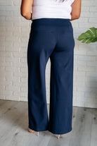 Dear Scarlett Magic Wide Leg Pants in Navy Ave Shops