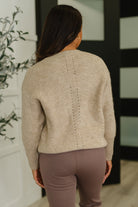 GeeGee Make it Easy Textured Sweatshirt Womens