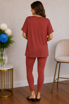 Zenana Maple Morning Lounge Set