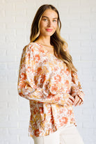 Andree By Unit Marigold Dreams Floral Blouse Shirts & Tops