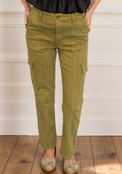 Judy Blue Matcha Babe Cargo Jeans Pants