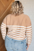 Polagram Memorable Moment Striped Sweater Shirts & Tops