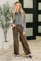 Sew in Love Metro Flow Center Seam Turtleneck Womens