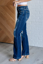 Judy Blue Mila Mid Rise Distressed Bootcut Jeans Ave Shops