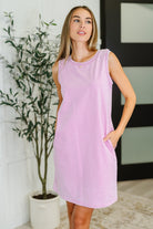 PREORDER: Mineral Wash Relaxed Tank Dress in Three Colors Womens