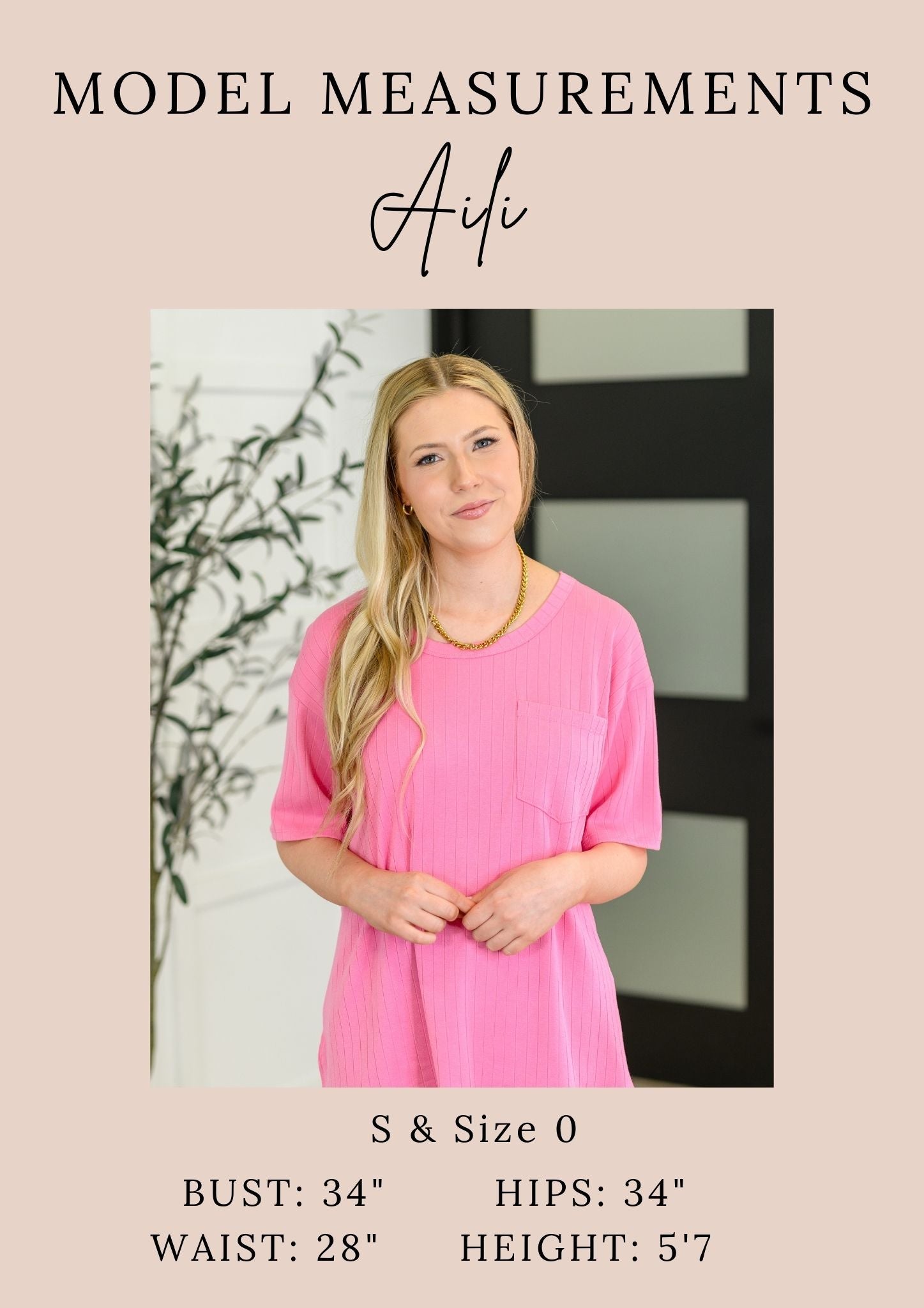 Andree by Unit Take It Easy Slouchy Tee in Hot Pink Womens