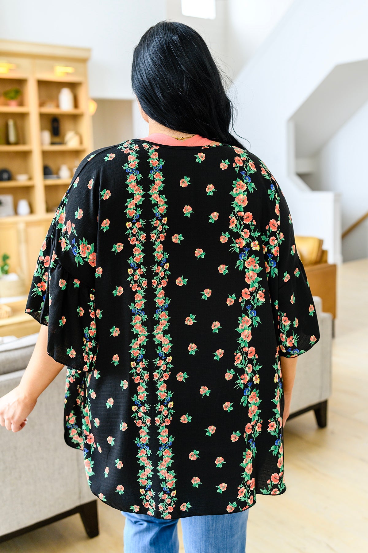 Hailey & Co Moment in Time Kimono Final Sale Ave Shops