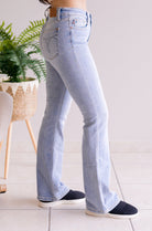 Judy Blue Mossline Thermal Bootcut Jeans